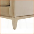 thumbnail image 6 of Knox 84'' Modern Farmhouse Sofa – Fawn Brown Performance Velvet with Luxurious Resilient Seat Feel, 6 of 11