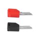 thumbnail image 1 of Terminal De Enchufe Tipo Banana De 4 Mm Latón 100 Piezas Conector Tipo Banana De Cabeza Cuadrada Resistente A La Corrosión Resistente A La Oxidación Para Comunicación Para ANGGREK Hardware, 1 of 8