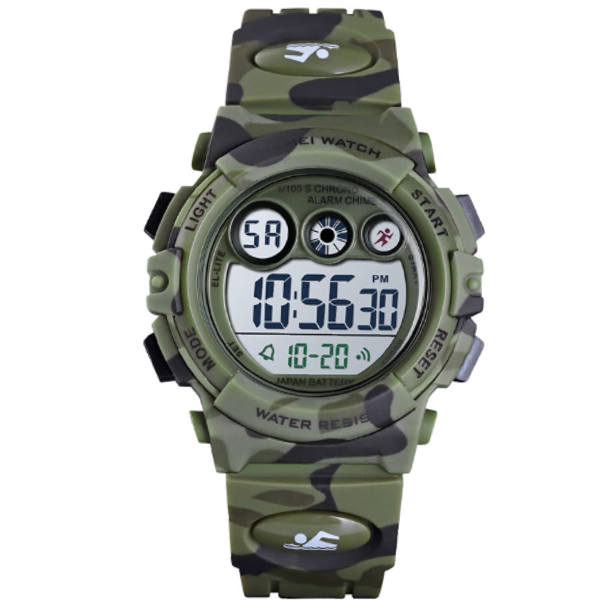 Boys Digital Military Sport Watch 50M Water Resistant 7 to 11