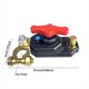 thumbnail image 3 of Interruptor de desconexión de batería | Perilla de corte de energía | Interruptor maestro de batería automotriz de 12V 24V | Desconexión rápida para automóvil, camión, barco, RV, 3 of 6