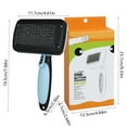 thumbnail image 3 of Pet Comb, Dog and Cat Automatic Hair Comb, Hair Removal Self Cleaning Needle Comb, One Button Self-Cleaning Hair Removal Design, Untangling and Removing Floating Hair in One, 3 of 6