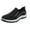 Black, variant on NOKIO Men'S Breathable Mesh Sneakers Men'S Slip-On Casual Sneakers Men'S Slip-On Hiking Shoes Men Low Top Walking Shoes Fashion Sneakers Casual Shoes Loafers