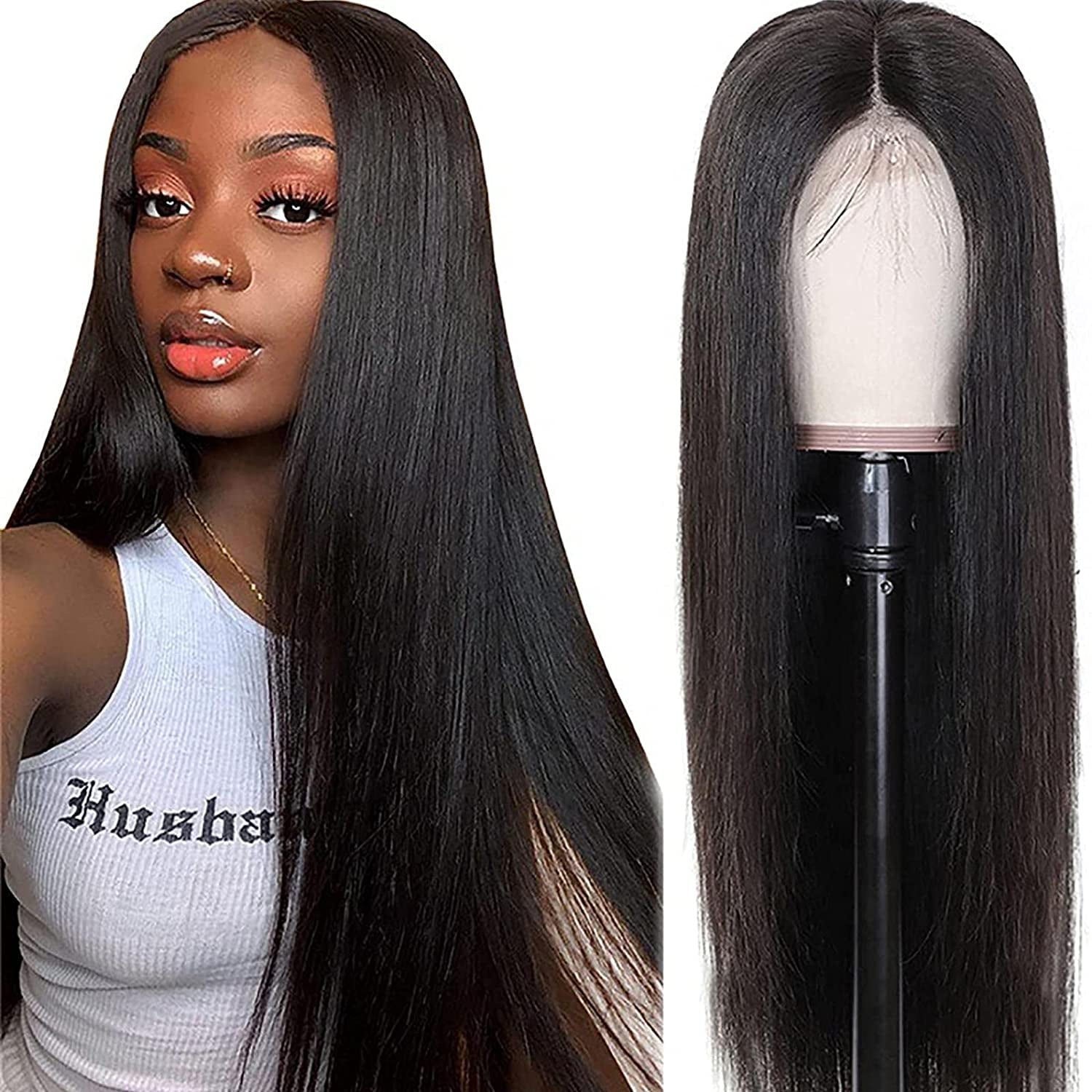 Beautiful Wigs, Wigs for Black Women Lace Front Wigs Pre Plucked with Baby Hair 150% Density Brazilian Straight Lace Closure Wigs Natural Hairline,24 inch for Cosplay Party Daily Use | Walmart Canada Beautiful Wigs, Wigs for Black Women Lace Front Wigs Pre Plucked with Baby Hair 150% Density Brazilian Straight Lace Closure Wigs Natural Hairline,24 inch for Cosplay Party Daily Use | Walmart Canada