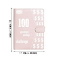 Zhouqiannn 100 Envelope Saving Lightweight Savings Portable Budget
