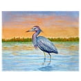 thumbnail image 1 of Betsy Drake PM493 Tapis de Table Héron & Coucher de Soleil - Ensemble de 4, 1 of 1