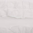 thumbnail image 3 of VHC Brands Ruffled Sheer Cotton Petticoat Tier Curtains, White, 2 Panels, 3 of 5
