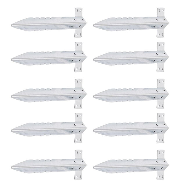 Soportes Para Traviesas De Ferrocarril, De Metal, Resistentes, Paquete De 10 Soportes Para Traviesas, Pequeños Para Jardineras