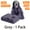Grey, variant on XL Microfiber Dog Bath Towel, 90×60CM Super Absorbent Quick-Drying Pet Grooming Towel for Small, Medium & Large Dogs and Cats, Machine Washable