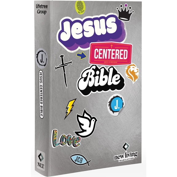 Pre-Owned Jesus-Centered Bible NLT, Softcover (Paperback) 1470776219 9781470776213
