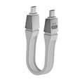 thumbnail image 2 of Cable USB 240W Cable USB C a USB C 13 cm Conexión USB Tipo C para Thunderbolts Blanco, 2 of 9