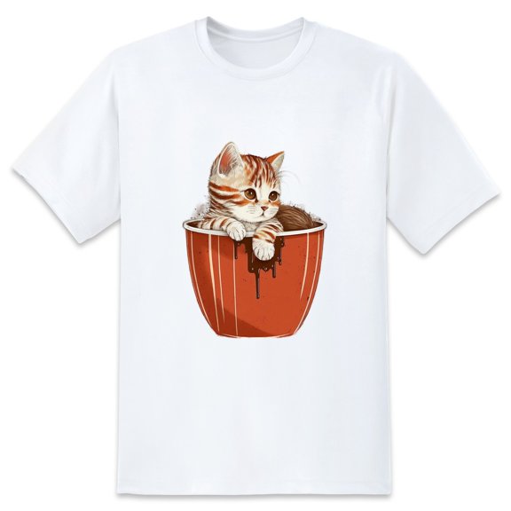 Men's Graphic TeeCat (8) Letter Print T-Shirts Round Neck Short Sleeves Sizes XS-5XL Summer Daily Casual Tops
