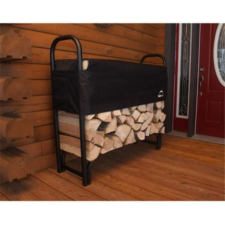 ShelterLogic 90401 4 ft. - 1 2 m Heavy Duty Firewood Rack with Cover