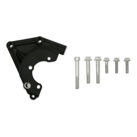 Holley 20-165BK Power Steering Bracket Black