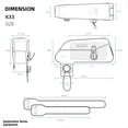 thumbnail image 4 of Rhinowalk Bolsa para el Tubo Delantero la Bicicleta Bolsa Impermeable con Hebilla Magnética para el Cuadro Superior Bicicleta Montaña o Carretera Alforja para Ciclismo Paquete A, 4 of 7