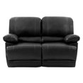 thumbnail image 1 of CorLiving Plush Reclining Bonded Leather Loveseat, 1 of 8