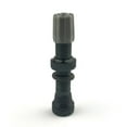 thumbnail image 2 of 2 x Tubeless Tyre Schrader1 Valve AV Lightweight for Precision Thread Aluminum Alloy Black, 2 of 7