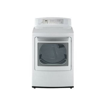 LG DLG4802W - Dryer - width: 27 in - depth: 29 in - height: 43.7 in - front loading - white