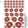 thumbnail image 2 of Dress My Craft Feuille de Transfert Motif A4-Fleur 1 DMCD1927, 2 of 2