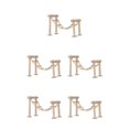 thumbnail image 2 of relayinert Affordable Parakeet Bird Perches - Non-toxic Wood For And Durable Undoubtedly Climbing Ladder Perfect Size swing 5Set, 2 of 6