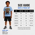 thumbnail image 6 of SOUTHPOLE Boys Athletic Shorts Set Lightweight Soft Cotton Graphic Tees & French Terry Shorts 2 Piece, 6 of 7