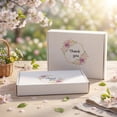 thumbnail image 2 of 50 pack 7x5x1 inch Shipping Boxes – Recyclable White Corrugated Cardboard Mailers for Small Gift & Business, 2 of 6