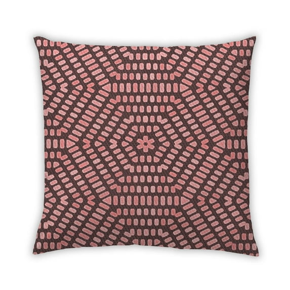 Ahgly Company Indoor Square Contemporary Throw Pillow, 18 inch by 18 inch