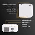 thumbnail image 2 of KODAK FLIK X10 Full HD Multimedia Projector | Mini Portable Compact Home Theater System with Remote Control, Native 1080p Video Projection & HDMI Cable | Watch Movies from iPhone, Laptop, Roku & More, 2 of 5
