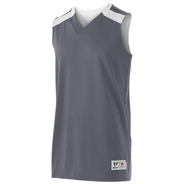 Changer de Jersey Réversible en Graphite/blanc