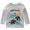 Gray, variant on Beautyzll Kids Toddler Boys Long Sleeve T-Shirts Baby Crewneck Shirt Basic T Shirt Tops Cartoon Cotton Tees 1-9T