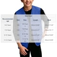 thumbnail image 6 of ATOGUTA Cargo Vest Kids Unisex Zip Up Sleeveless Hiking Jacket Lightweight Outerwear with Multi-pocket Size 5T-13, 6 of 6