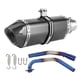 thumbnail image 3 of Sistema de escape completo silenciador deslizante estilo fibra de carbono apto para YZF R15 V1/V2 0817 ANGGREK Otros, 3 of 8