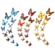 thumbnail image 1 of 36 piezas 3D mariposa arte DIY decoración pegatinas de pared calcomanías guardería baño decoración de oficina, para arte de pared habitación de niños dormitorio, 1 of 6