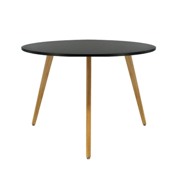 Mesa de Comedor Frankfurt circular Mundo In color Negro 100cm Mundo In Mesa Frankfurt-Eames Redonda