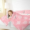 thumbnail image 4 of Castle Fairy Christmas Snowflake Comforter Set, Twin, 2-Piece, 4 of 8