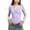 Tops-170Purple, variant on LEKWK Girls Long Sleeve Body Suit Ruched V Neck Leotard Top Slim Fit Breathable Jumpsuit Casual Dance Gymnastics Playwear Outfits