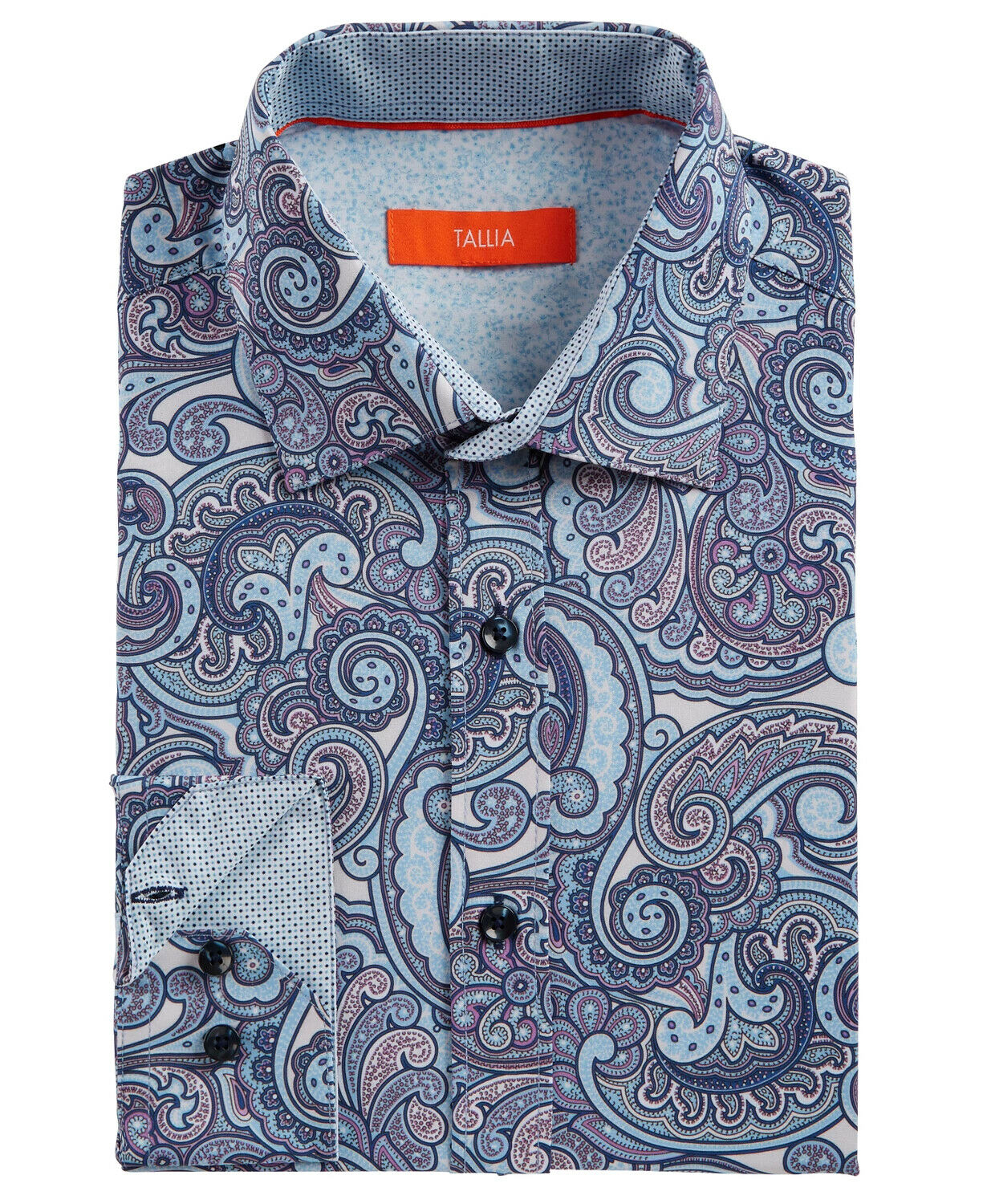 Tallia Mens Slim-Fit No-Iron 