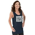 thumbnail image 4 of Extra Gluten Please Foodie Love Carbs Plus Size Graphic Tank Top Brisco Brands 2X, 4 of 5