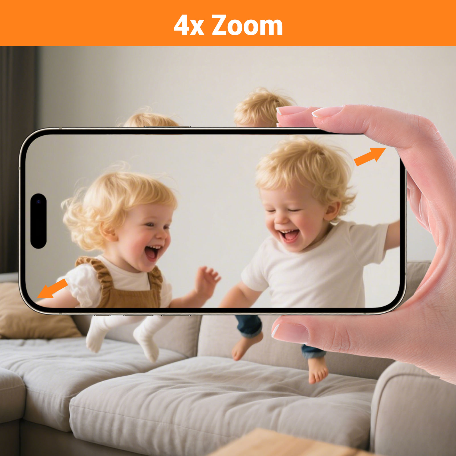 Look Look Baby Video Monitor, 1080p, 2.8 Inch Screen photo 4