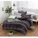thumbnail image 3 of Juego de cama minimalista Funda nórdica Funda de almohada 3 piezas Sin sábanas Funda nórdica con estampado de rayas en blanco y negro Sábana tamaño queen, 3 of 5