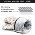 thumbnail image 7 of Cute Oven Mitts,Pioneer Flower Floral Print Pattern Oven Mitt 2-Pack Set,Kitchen Gloves for Oven,Heat Resistant Oven Mitts 7.7"x12", 7 of 7