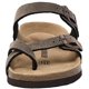 thumbnail image 4 of Sandalias para mujer, sandalias deslizantes ajustables con plantilla de corcho y hebilla doble para chanclas informales de verano, sandalias de playa con punta abierta y anillo Xemadio LRWJ643-4, 4 of 5