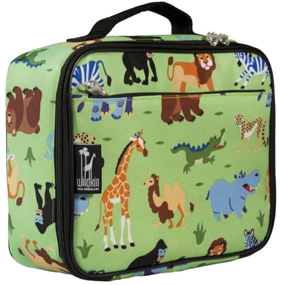 Wildkin 33080 Boîte à Lunch Animaux Sauvages pour Enfants Olive