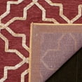 thumbnail image 4 of SAFAVIEH Martha Stewart Star Gradient Geometric Area Rug, Red/Ivory, 5'3" x 7'6", 4 of 6