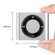 thumbnail image 2 of Mini Clip Mp3 Reproductor Con Altavoz Metal Tf Tarjeta 64g Expansión 180mAh (plata), 2 of 6