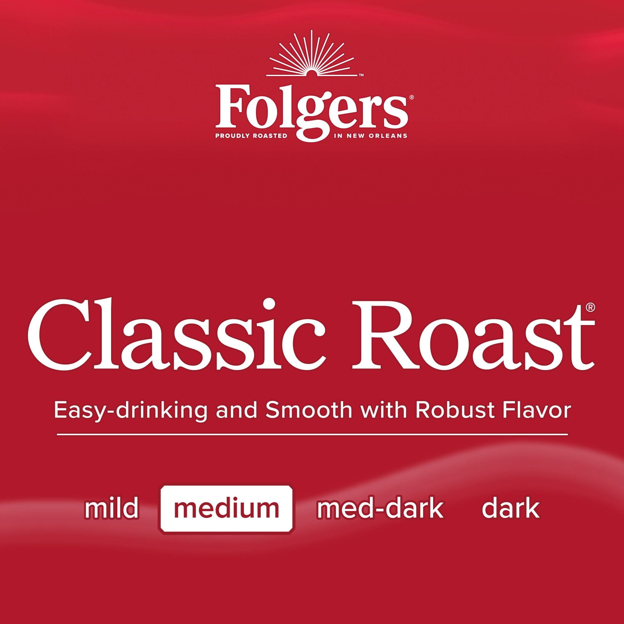 Folgers Classic Roast Ground Coffee, 40.3Ounce Best Deals and Price
