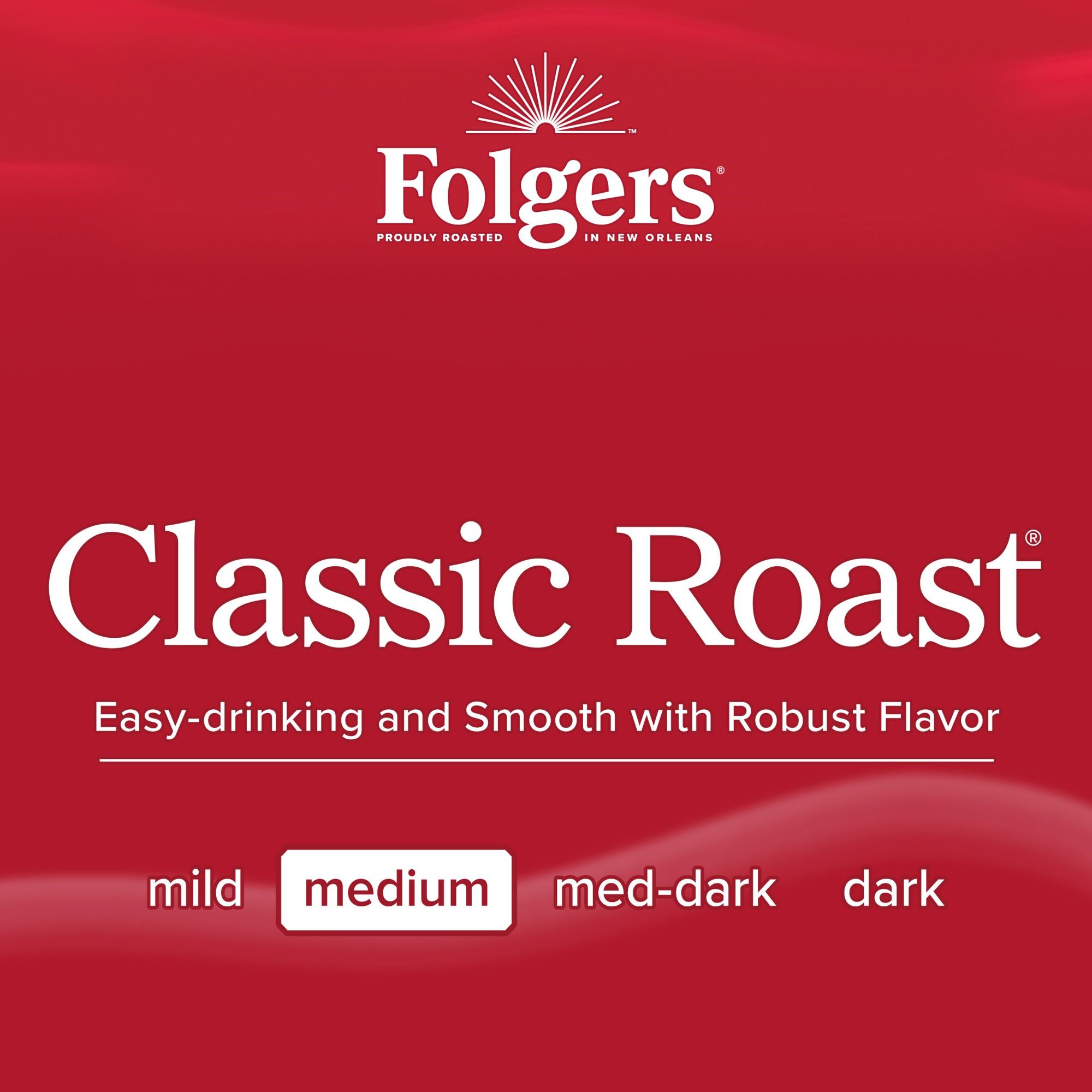 Folgers Classic Roast Ground Coffee, Medium Roast, 11.3-Ounce - image 3 of 4