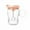 Orange, variant on WSZZL Auto-Stirring Fitness Shaker Cup - Smart Mixing Coffee Bottle, Type-C Rechargeable Glass Water Bottle with Intelligent Stirrer for Protein Powder and Nutritional Supplements, 280ML Capacity