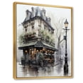 thumbnail image 2 of Designart "Montmartre s Mystical Charm in Paris" City Paris Floater Framed Wall Art Living Room, 2 of 7