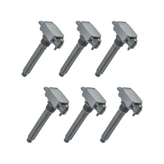 Ignition Coil Set 6 Piece - Compatible with 2011 - 2020 Dodge Grand Caravan 2012 2013 2014 2015 2016 2017 2018 2019