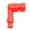 Red, variant on Agiufgs Spark Plug Silicone, Enhanced Ignition with Copper Resistor, for Motorcycle Ignition System Protection Setup, Red